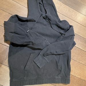 Cropped Black Lululemon Hoodie